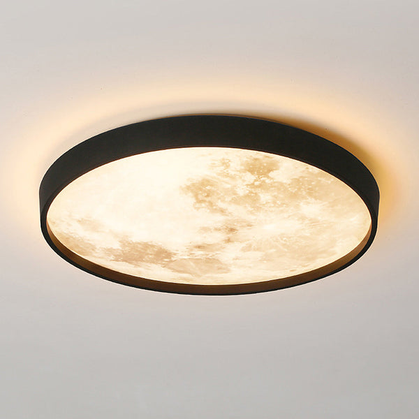 Creative Moon Modern Flush Mount Lighting Li002176