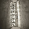 Cylindrical Crystal Three Step Dimming Light Led Modern Wall Sconces Lighting