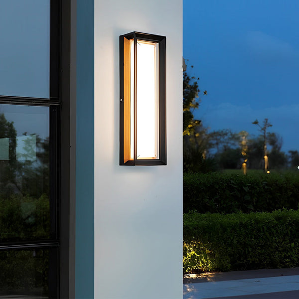 Aluminum Modern Outdoor Wall Light Ha092522