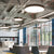 Round Pendant Led Office Lighting Modern Suspended Luminaires For Workspace