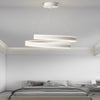 Rotating White Nordic Chandelier Ha083139