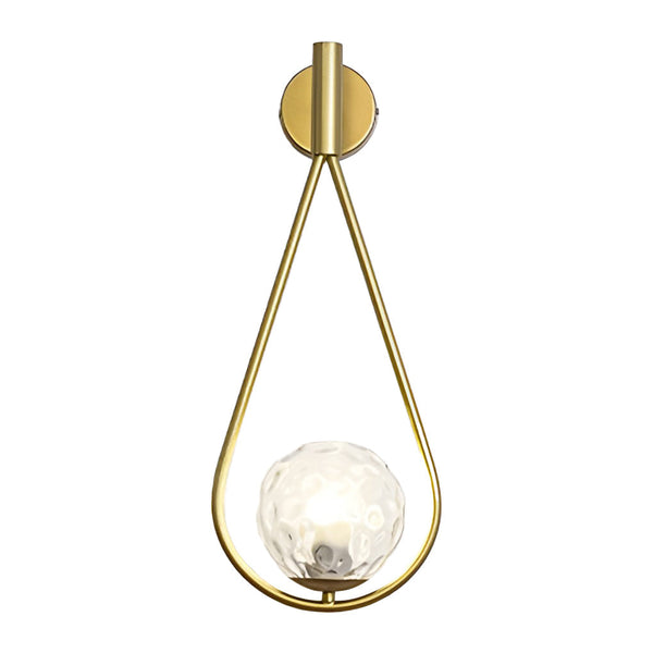 Water Drop Shaped Led Nordic Wall Lamp