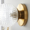 Unique Glass Ball Wall Light Fixture Li002699