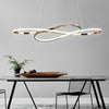 Wavy Double Ceiling Hanging Lamp Li002264
