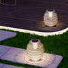 Handwoven Solar Outdoor Lanterns Ha091075