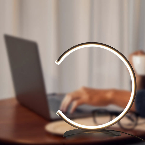3 4 Circle Lamp Touch Led Modern Accent Table Lamp