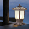 Retro Modern Solar Fence Post Light Ha092357