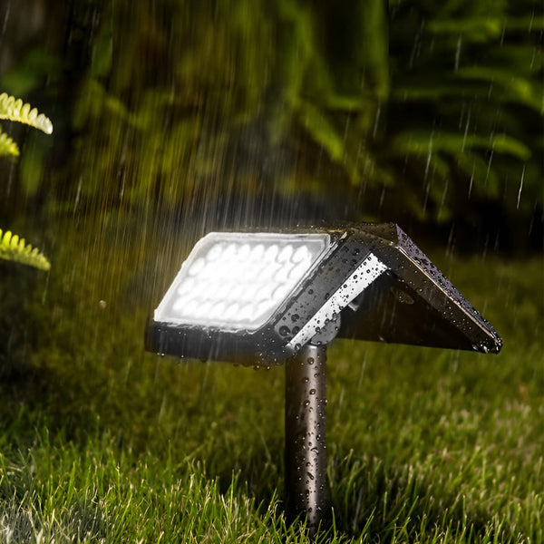 2Pcs Ip65 Led Solar Outdoor Lawn Lamp Ha084181
