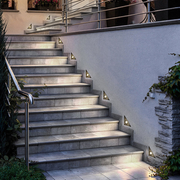 Waterproof Dc24V Triangle Outdoor Deck Step Light
