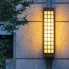 Classic Rectangular Vintage Outdoor Wall Light