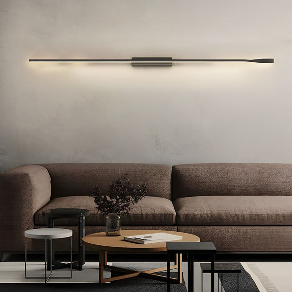Linear Strip Led Black Nordic Wall Lamp
