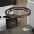 Round Black Modern Chandelier Ha091641