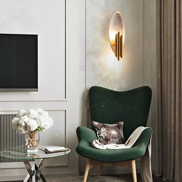 Oval Iron Electroplating Wall Lights Li002479