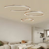 Modern Circular 2 3 Light C Shape Suspension Ceiling Lamp