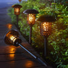 Waterproof Round Hollow Solar Lawn Light Li002451