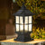 Waterproof Dimming Led Solar Post Caps Light With Remote Control