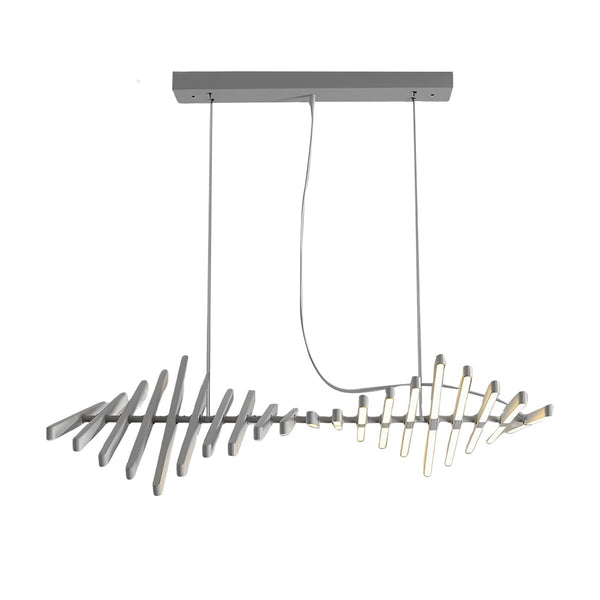 Waves Fishbone Pendant Light Ha084944