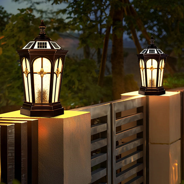 Waterproof Led Solar Post Light Ha093245