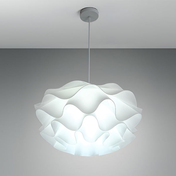Flower Shaped Led White Pendant Light Li001928