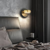 Round 6W Led Wall Sconce Rotatable Bedside Lamp