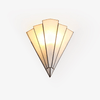 Elowen Deco Wall Sconce – Art Deco Opal Glass & Metal Lighting