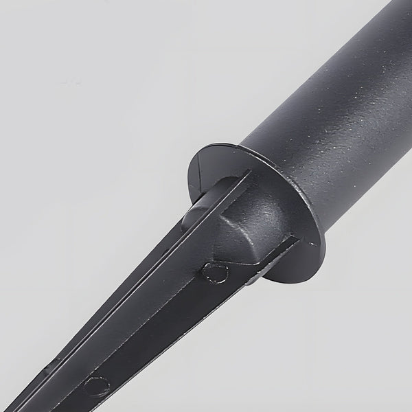Black 27 6 Inch H Solar Led Path Lights With Stake