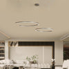 Modern Circular 2 3 Light C Shape Suspension Ceiling Lamp