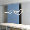 40 Sleek Wave Modern Pendant Light With Dimmable Led