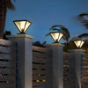 Geometric Shape Solar Fence Post Lights Li002413