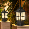Waterproof Dimming Led Solar Post Caps Light With Remote Control