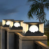 Mountain Scenery Design Solar Fence Post Lights Li002119