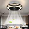 Nordic Minimalist Household Stepless Dimming Integrated Ceiling Fan Lamp