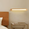 Rectangular Wood Waterproof Led Nordic Wall Lamp