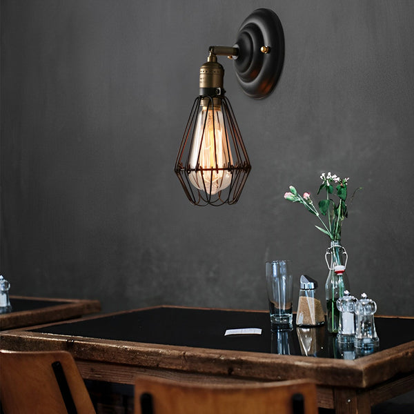 Adjustable Industrial Wall Lamp Ha076125