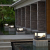 Square Mountain Scenery Solar Post Caps Lights Li002154