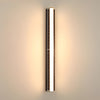 Long Acrylic Led Solar Outdoor Wall Light Waterproof Linear Wall Mounted Lighting