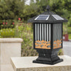 Retro Vintage Solar Fence Light Ha093283