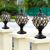 Round Ball Outdoor Fence Post Light Ha080211