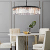 Round Metal Crystal Chandelier Ha084687