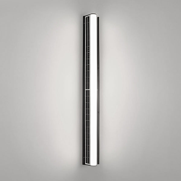 Long Acrylic Led Solar Outdoor Wall Light Waterproof Linear Wall Mounted Lighting