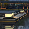 Waterproof Led Modern Solar Deck Post Lights Outdoor Fence Post Lights