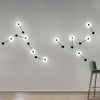Line Led Black Nordic Wall Art Light