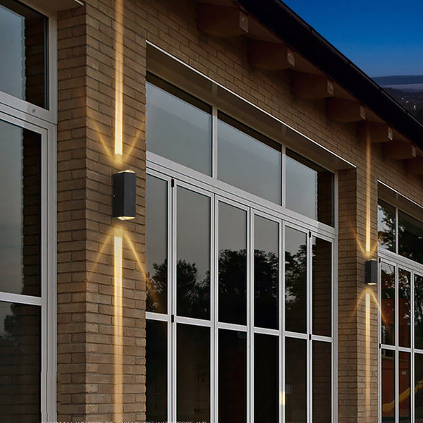 Outdoor Waterproof Double Head Spotlight Led Multipurpose Staircase Wall Sconces 1