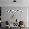 Creative Waves Electroplating Modern Chandelier Li002169