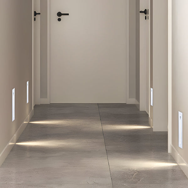 Vertical Motion Sensor Led Stair Light Wall Recessed Contemporary Lighting For Indoor And Outdoor Steps