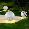 Waterproof Hollow White Outdoor Lantern Ha090540