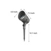 Waterproof Led Black Outdoor Spotlight Li002656