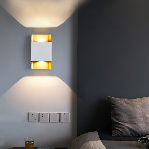 Led Up And Down Lights Cob Waterproof Outdoor Wall Lamps
