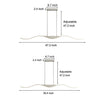 Minimalist Wave Modern Chandelier Ha098564