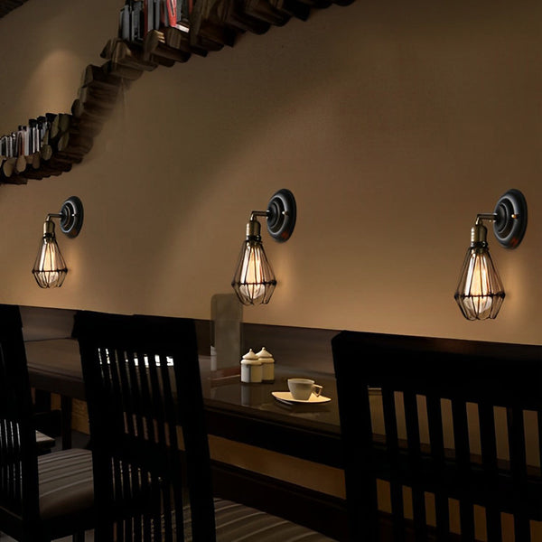 Adjustable Industrial Wall Lamp Ha076125